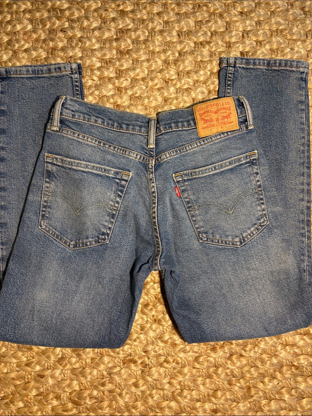 Levi's 511 Straight Jeans in Faded Blue